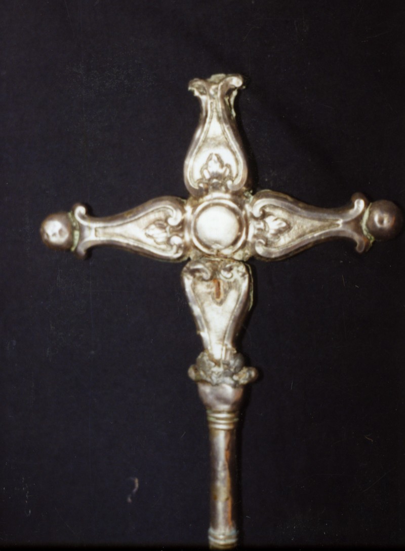 attributo iconografico di immagine sacra - bottega sarda (sec. XVII)