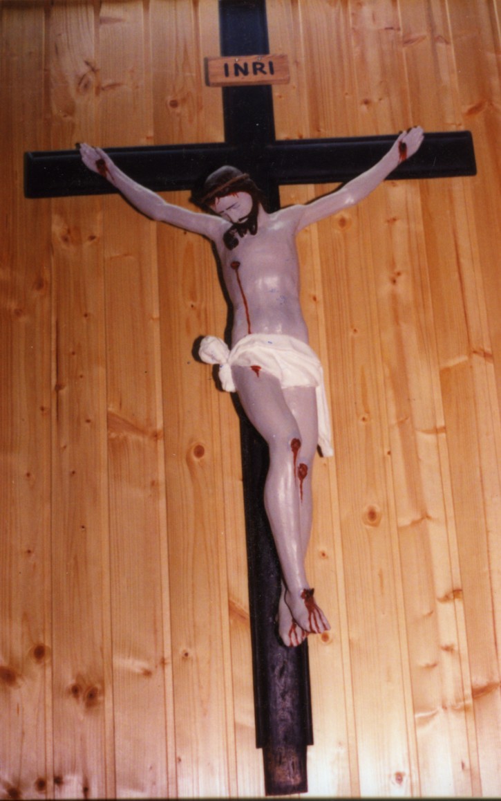 Cristo crocifisso (scultura) - bottega sarda (fine/inizio secc. XVIII/ XIX)