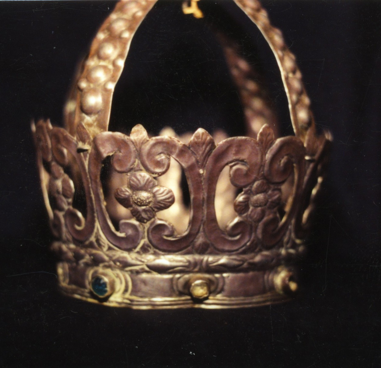 corona da statua - bottega sarda (secc. XVIII/ XIX)