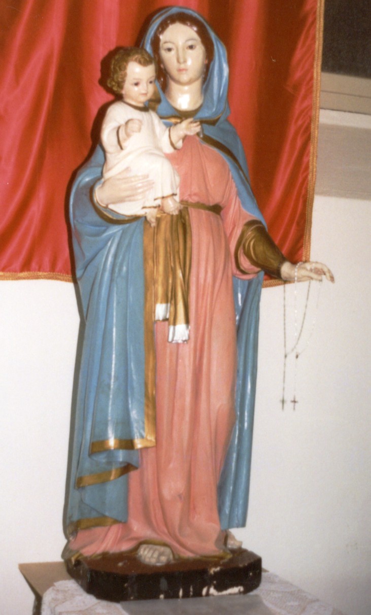 Madonna con Bambino (statua) - bottega sarda (fine/inizio secc. XVIII/ XIX)