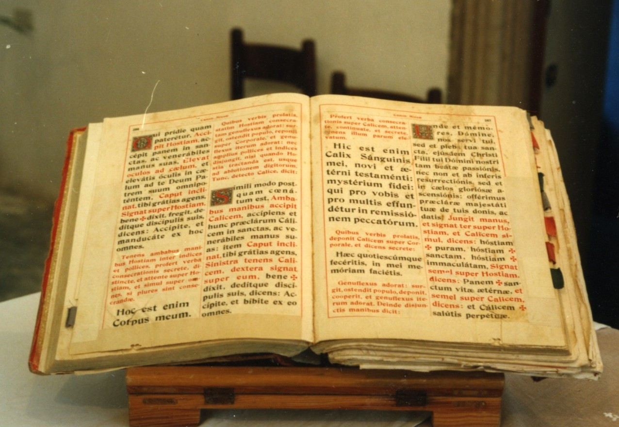coperta di libro liturgico - ambito romano (sec. XX)
