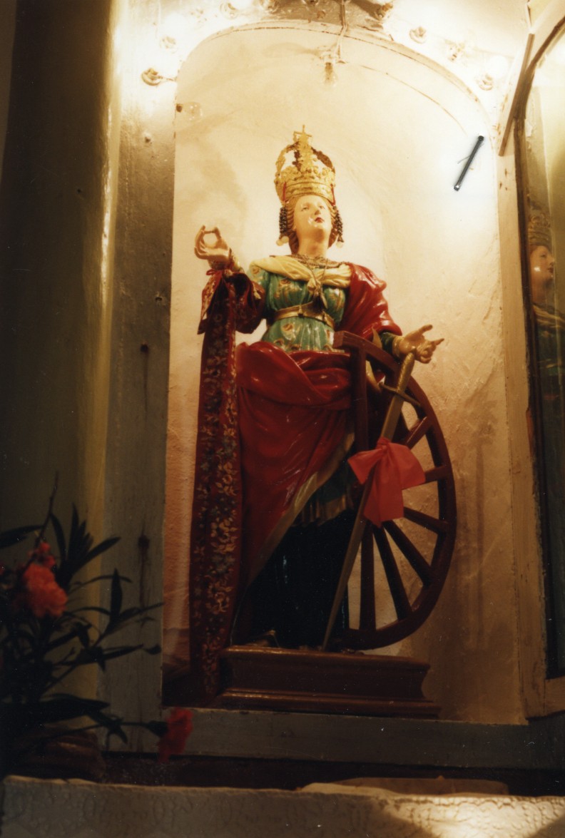 Santa Caterina d'Alessandria (statua) - bottega sarda (sec. XVIII)