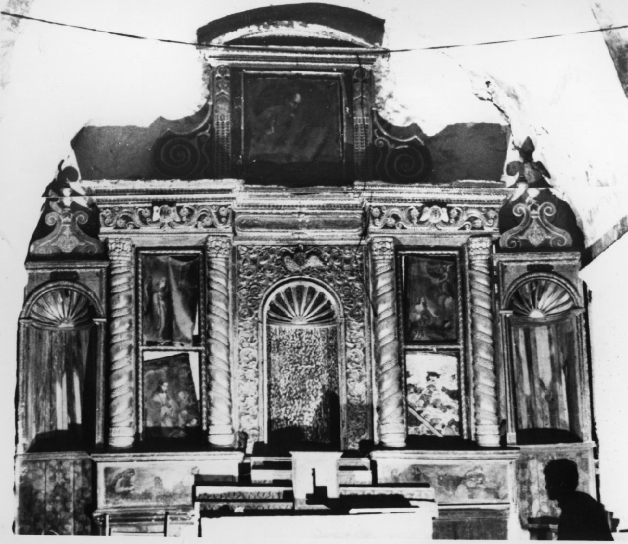 altare maggiore - bottega sarda (sec. XVII)