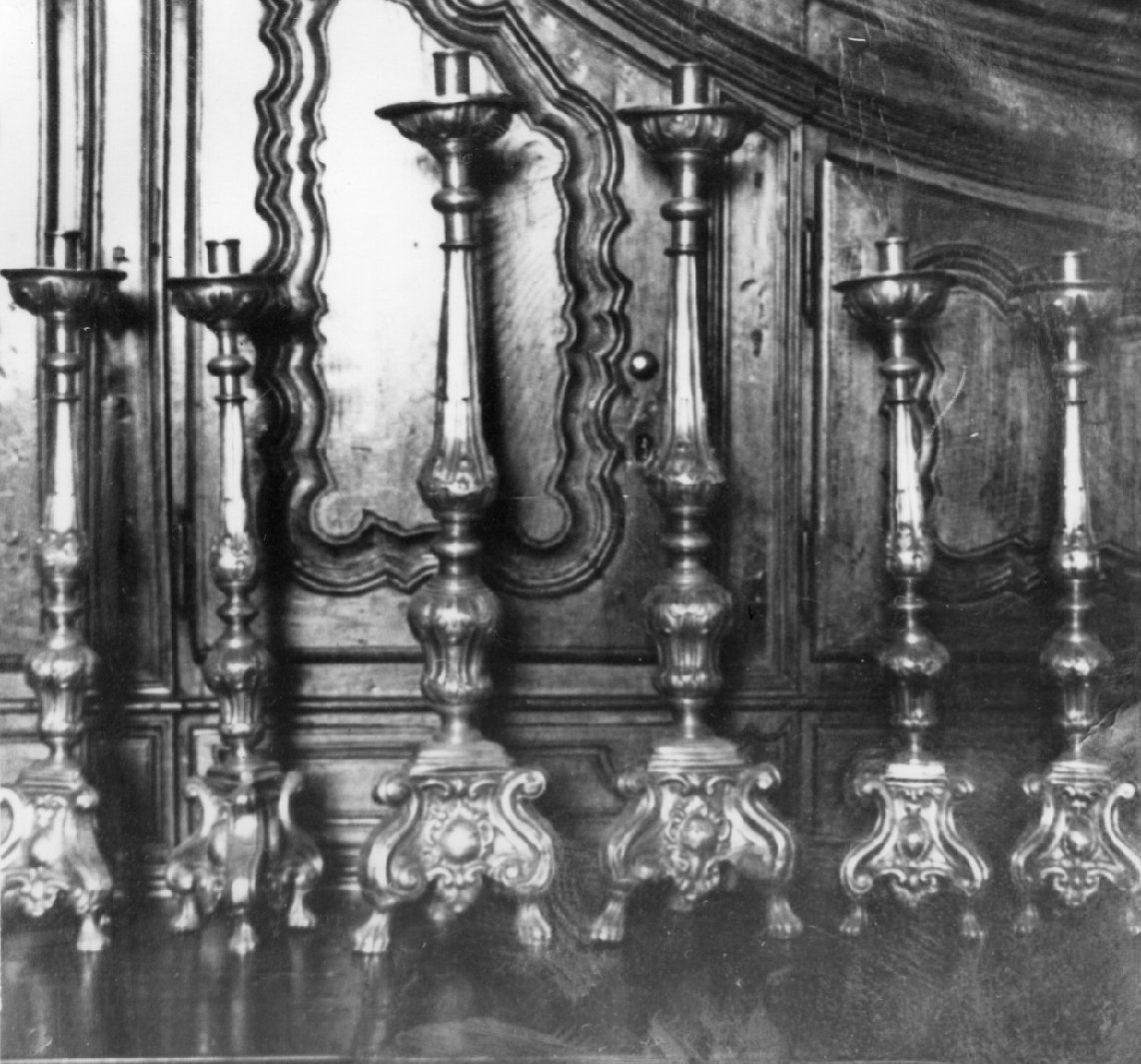 candeliere, serie di Alfano Paolo (sec. XIX)