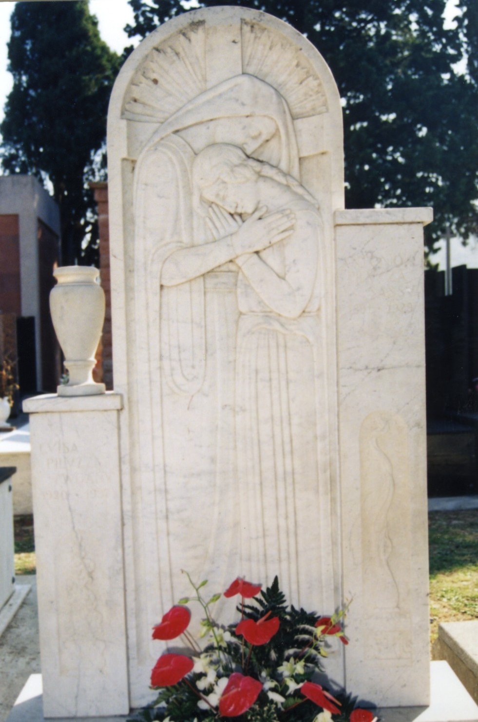 monumento funebre - bottega sarda (sec. XX)