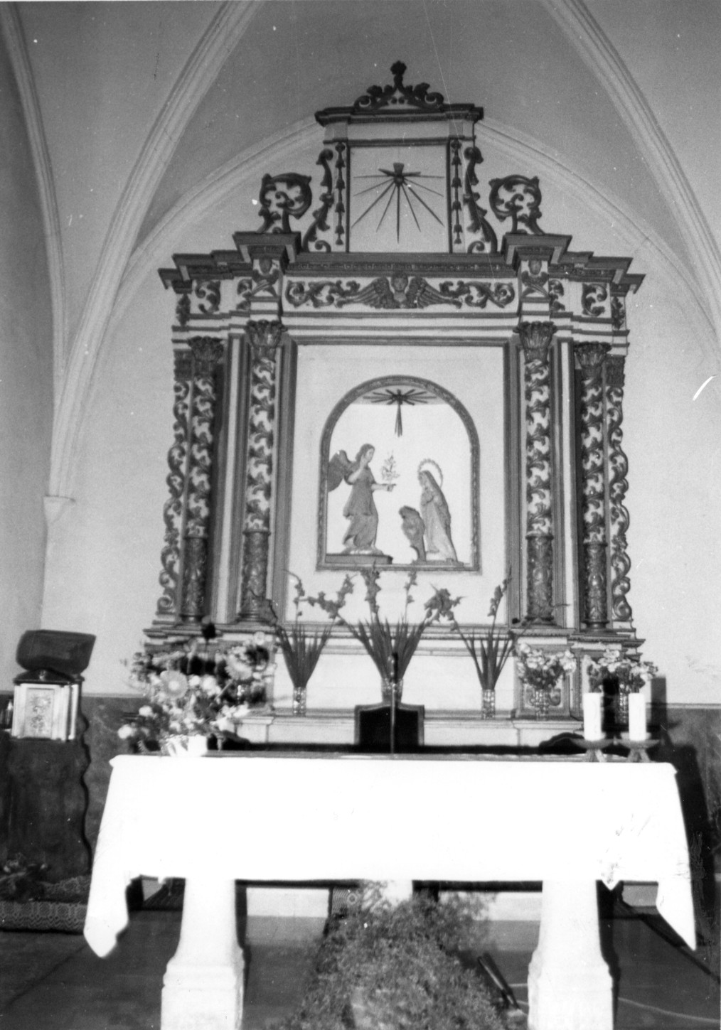 altare maggiore - ambito sardo (prima metà sec. XIX)