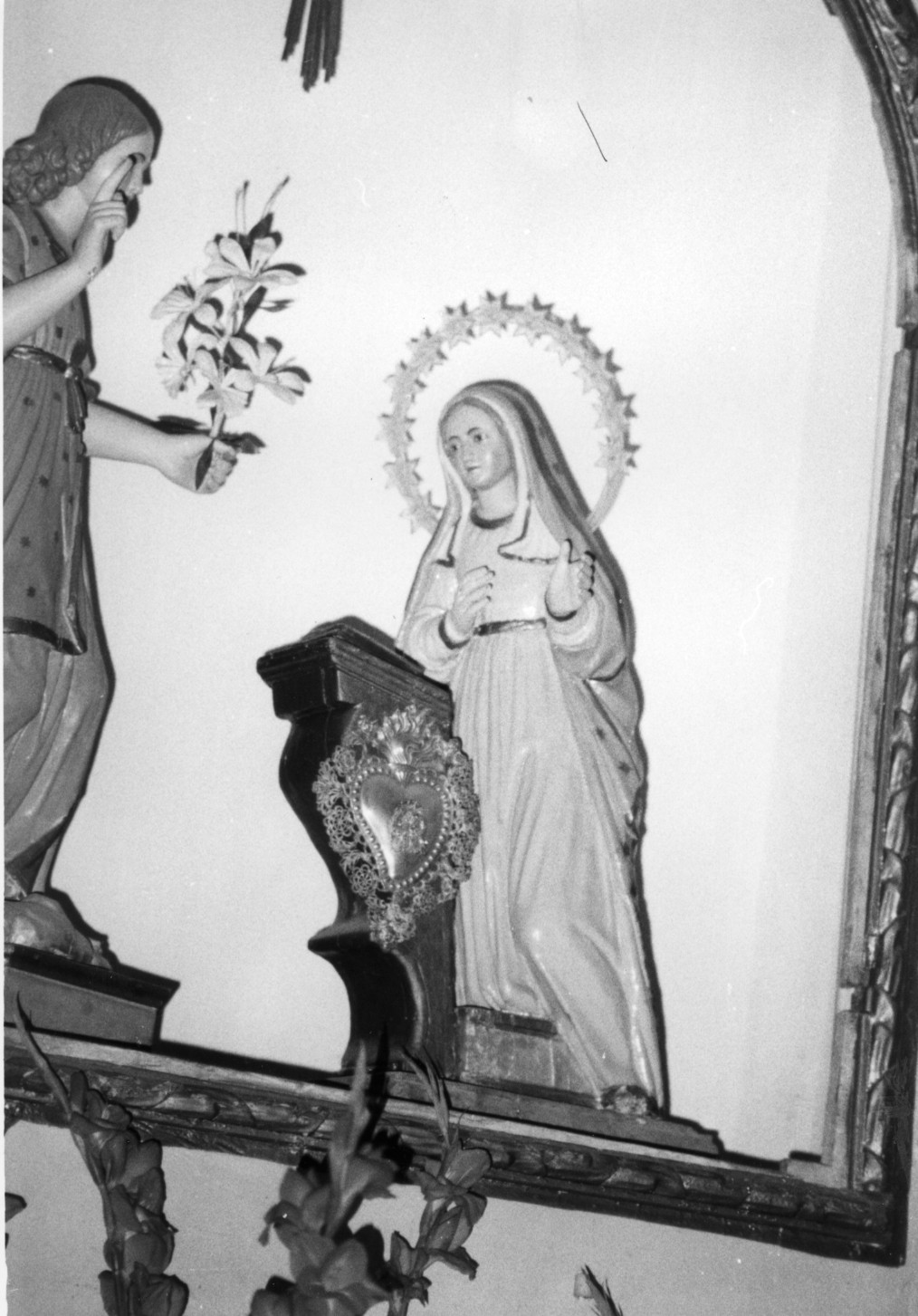 Madonna annunciata (statua) - bottega italiana (fine sec. XIX)