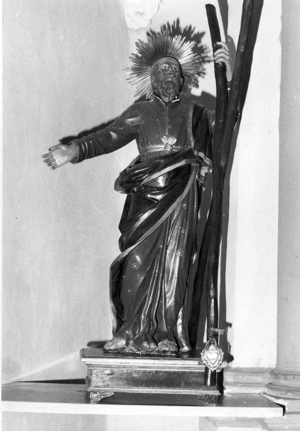 Sant'Andrea (statua) - bottega italiana (prima metà sec. XIX)