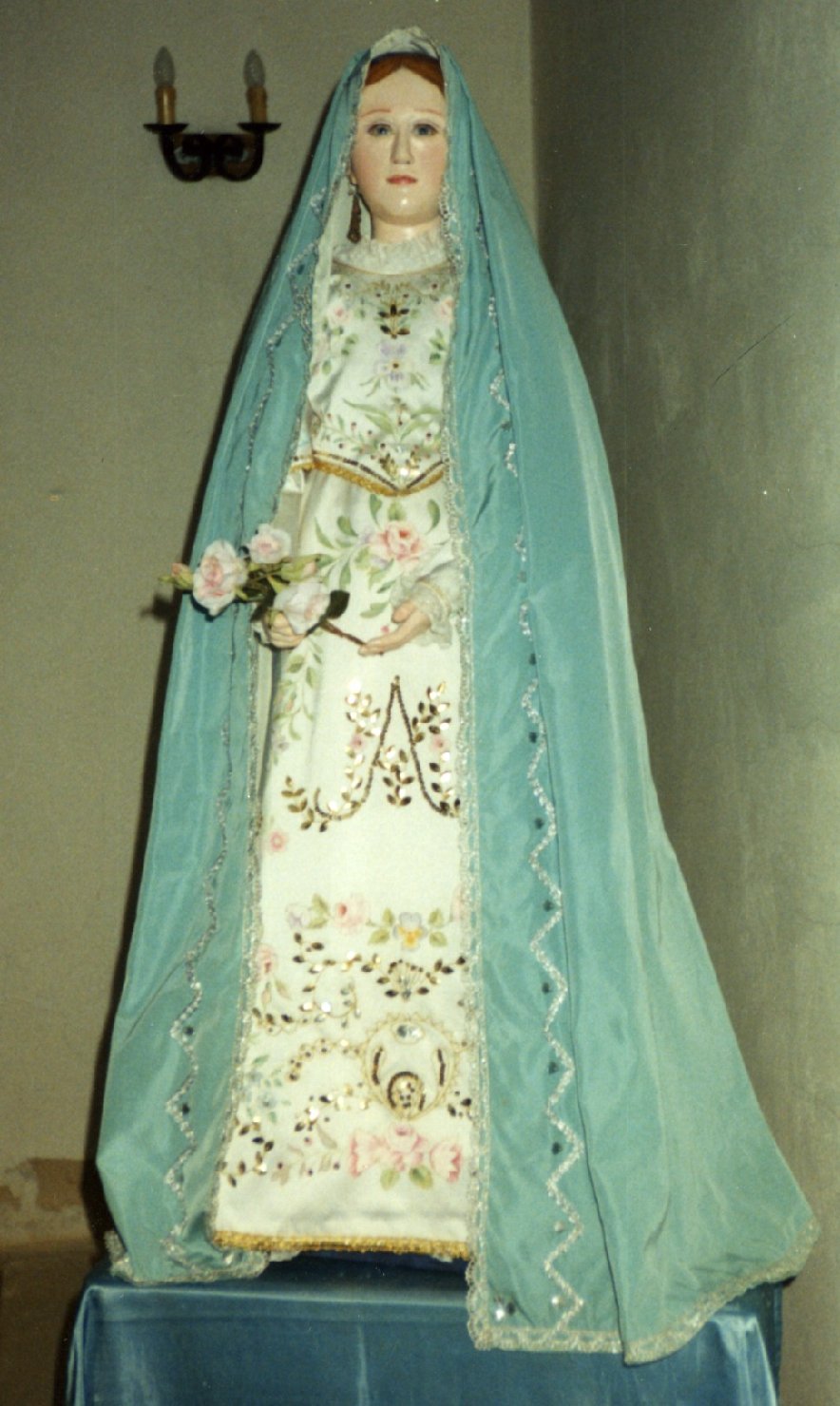 Madonna (scultura) - ambito sardo iberico (sec. XVIII)