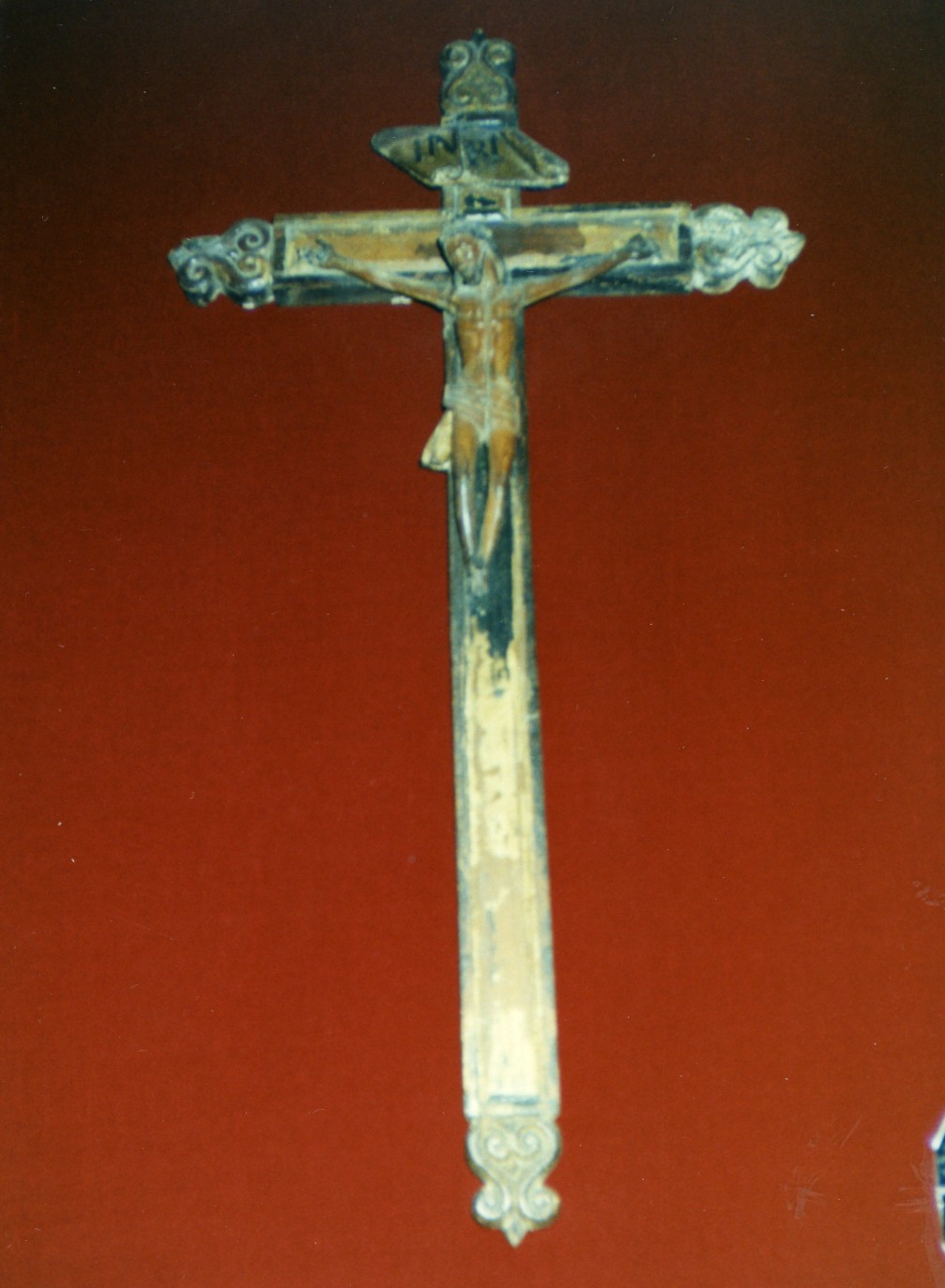 Cristo crocifisso (scultura) - bottega sarda (sec. XVII)
