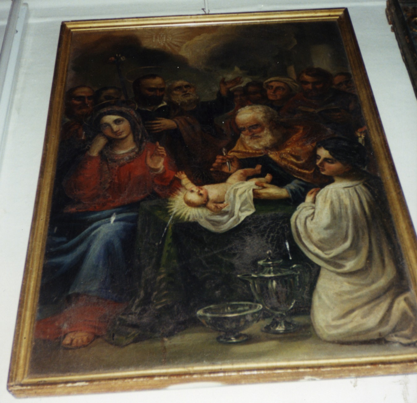 circoncisione di Gesù Bambino (dipinto) - ambito sardo (sec. XVIII)