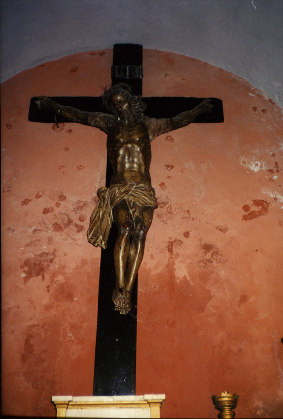 Cristo crocifisso (scultura) - bottega sarda (fine sec. XVIII)