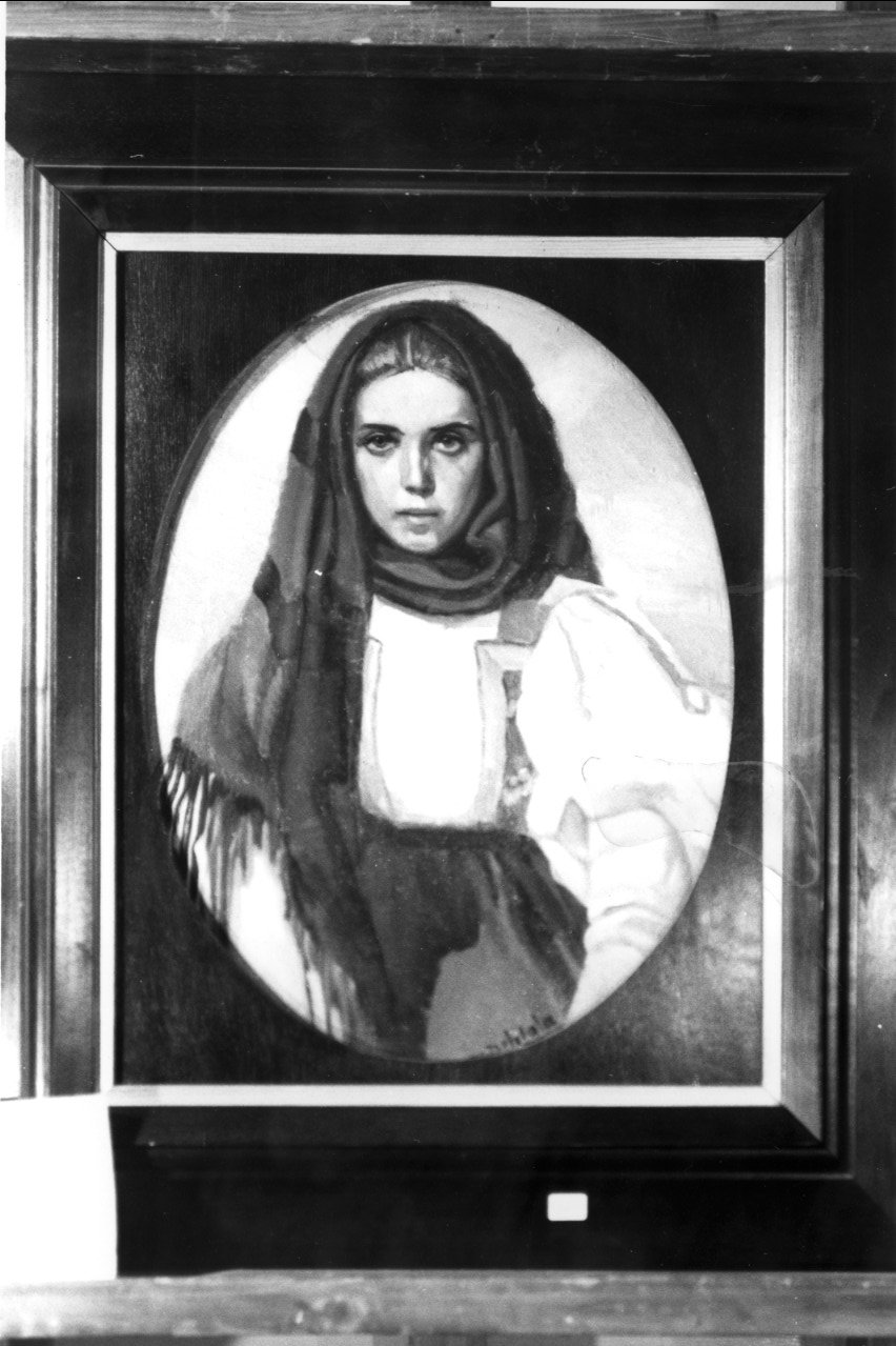 donna di Orani, donna (dipinto) di Delitala Mario (prima metà sec. XX)