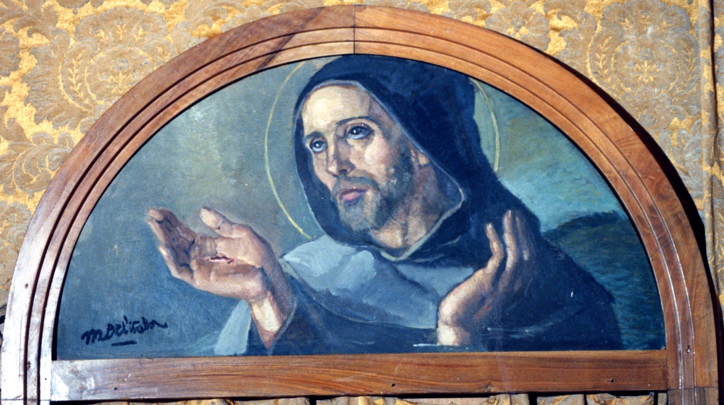 San Francesco (dipinto) di Delitala Mario (prima metà sec. XX)
