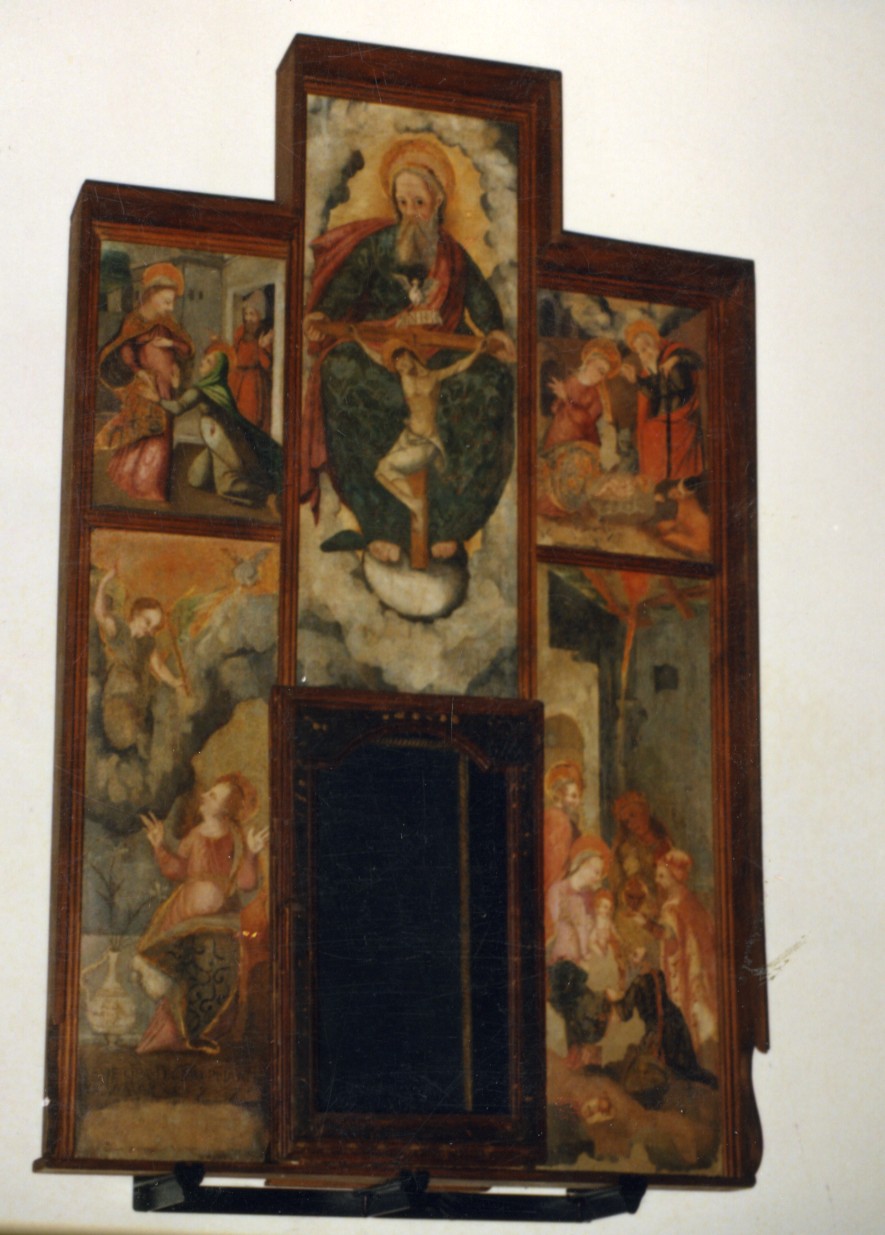 retablo - ambito sardo (sec. XVI)