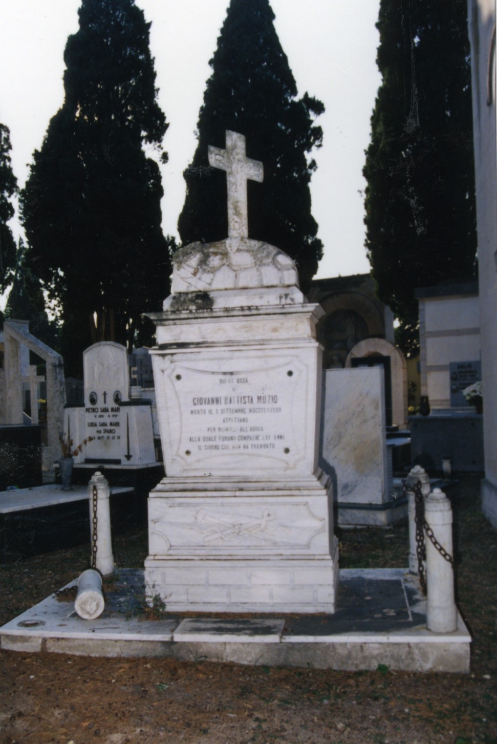 monumento funebre - bottega sarda (sec. XIX)