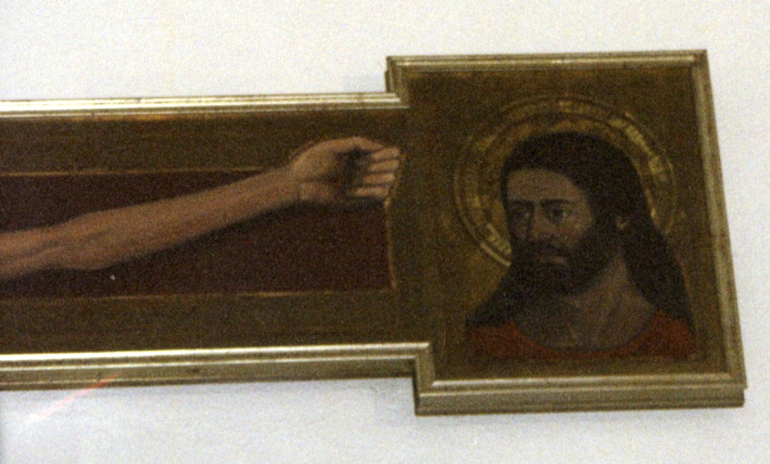 San Giovanni (dipinto, elemento d'insieme) di Bussu Franco (prima metà sec. XX)
