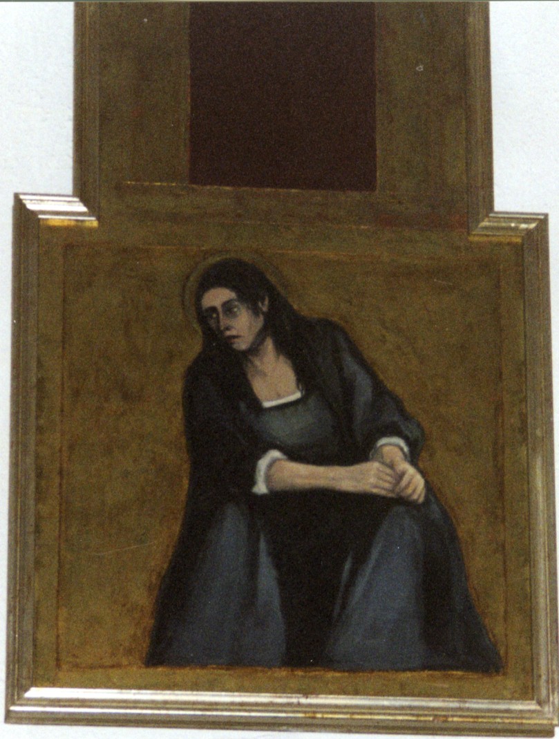 Santa Maria Maddalena (dipinto, elemento d'insieme) di Bussu Franco (prima metà sec. XX)