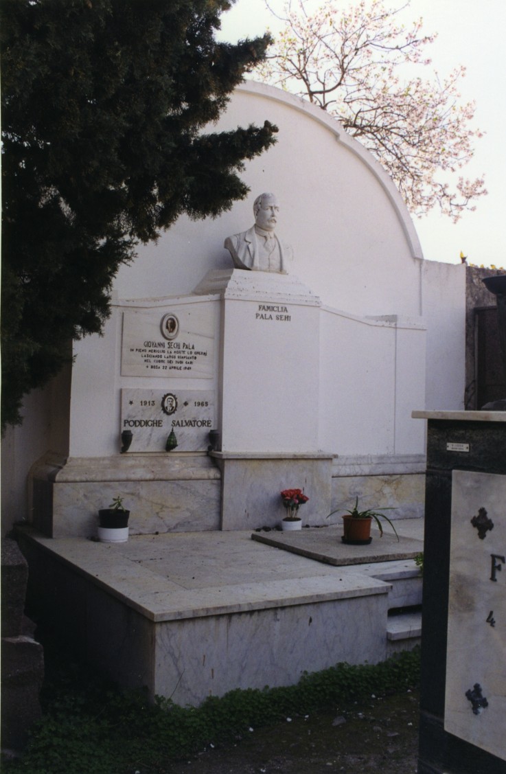 monumento funebre - bottega sarda (prima metà sec. XX)