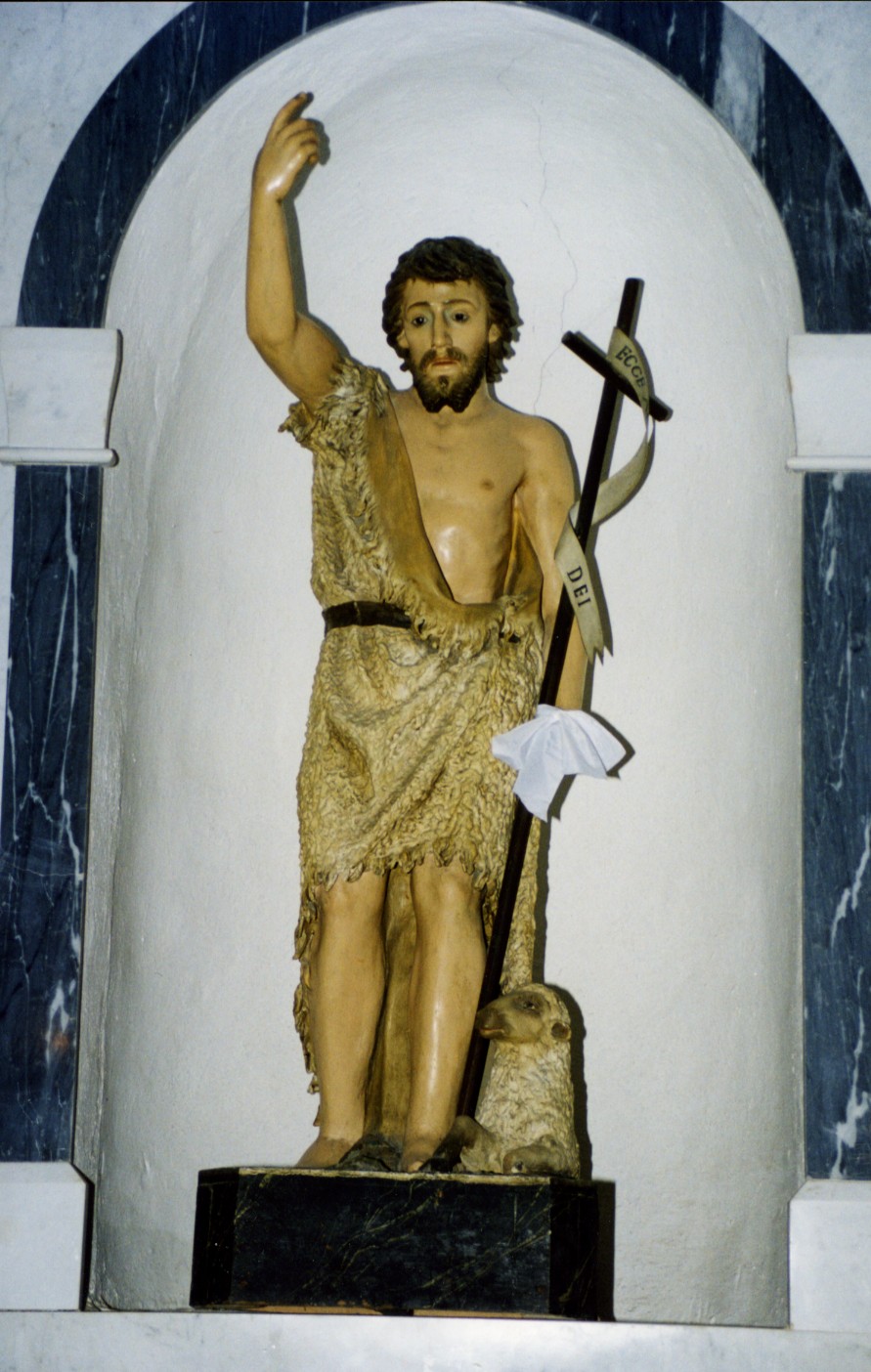 San Giovanni Battista (scultura) - bottega veneta (prima metà sec. XX)