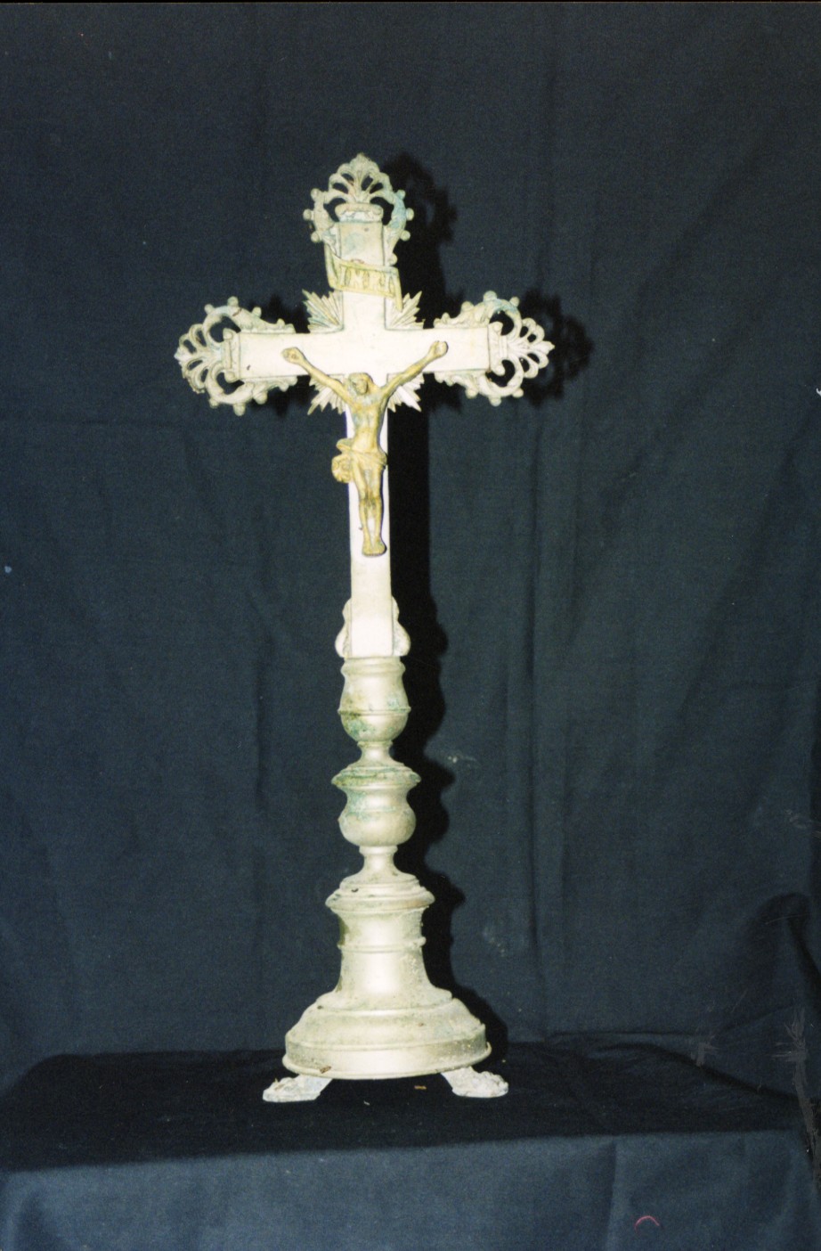 croce d'altare - bottega italiana (prima metà sec. XX)