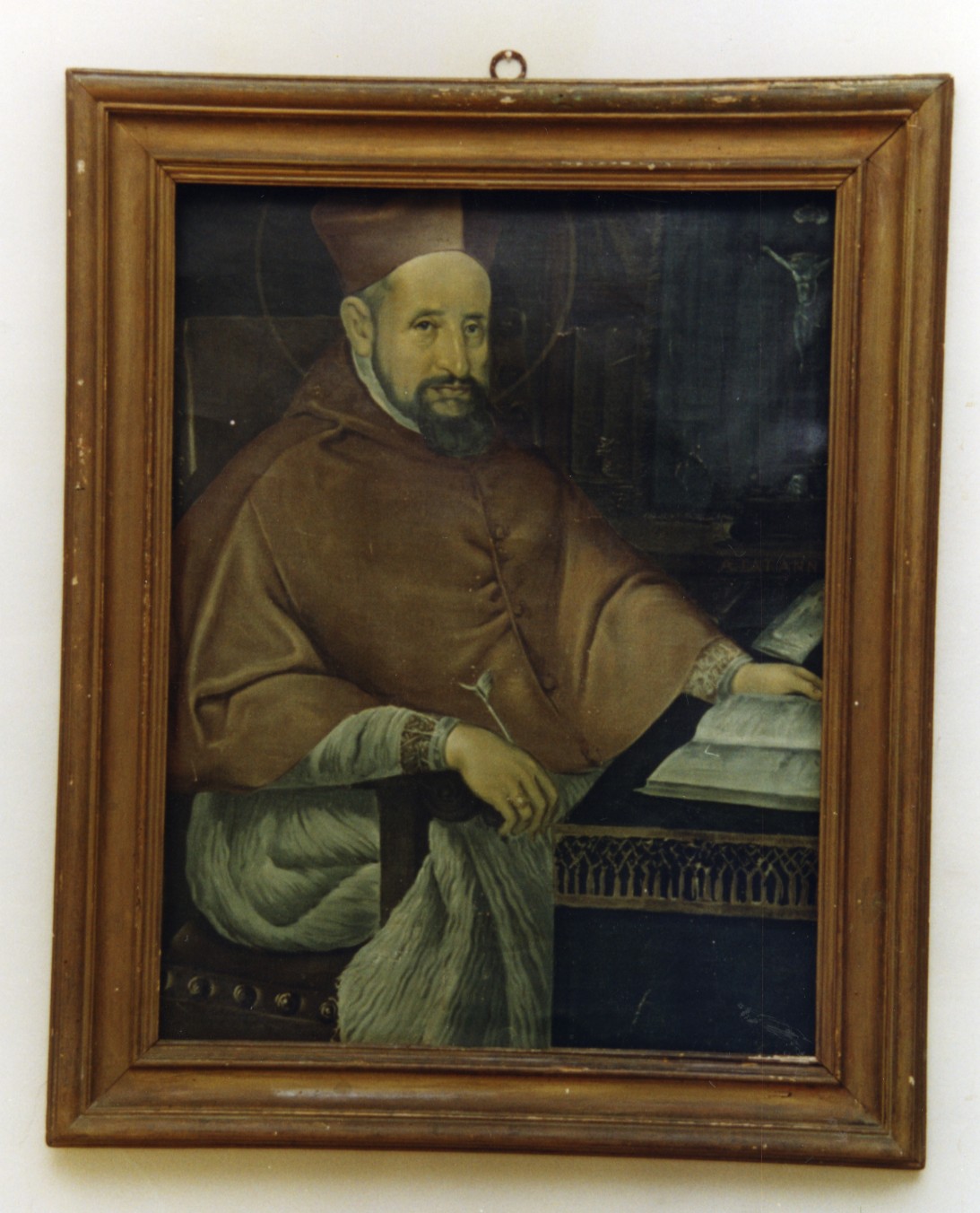 ritratto di vescovo (dipinto) - ambito italiano (prima metà sec. XIX)