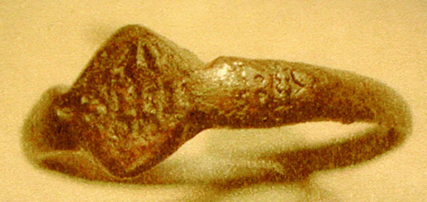 anello - produzione sarda (secc. XVII/ XVIII)