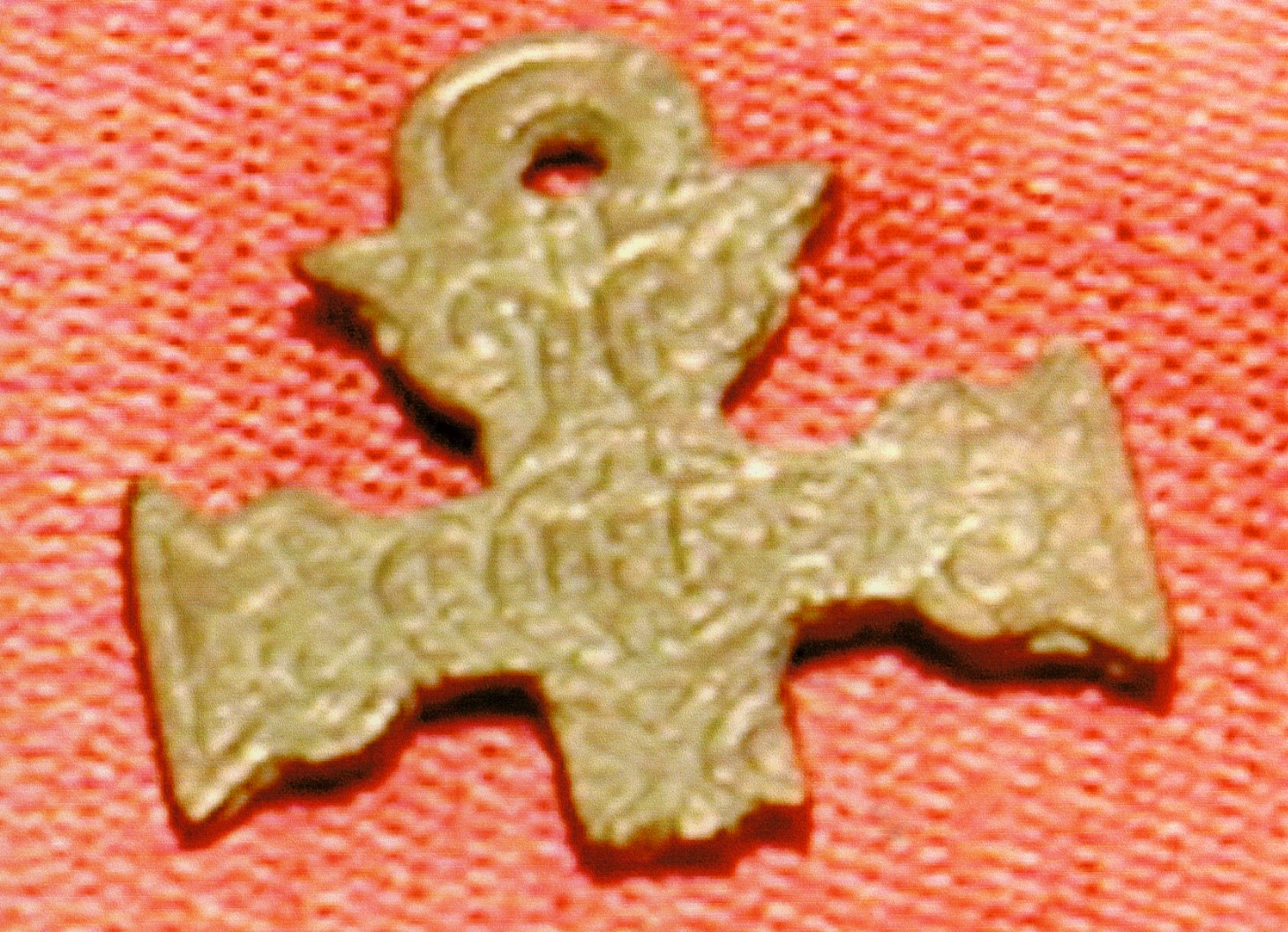 croce, frammento - ambito romano (secc. XVII/ XVIII)
