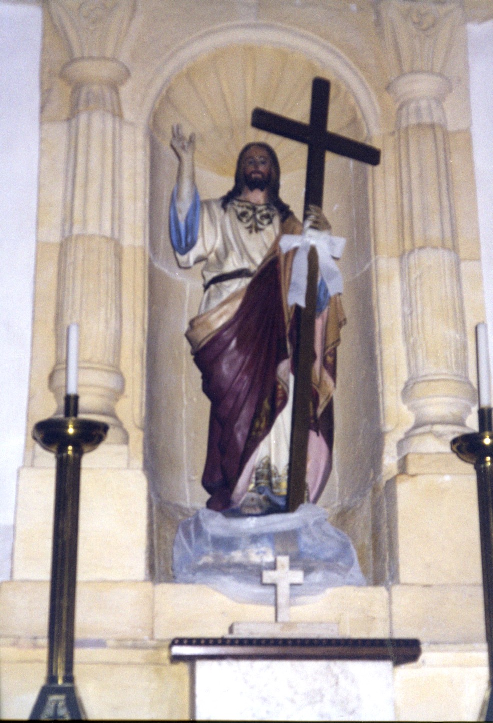 Cristo Salvatore (statua) - bottega italiana (seconda metà sec. XIX)