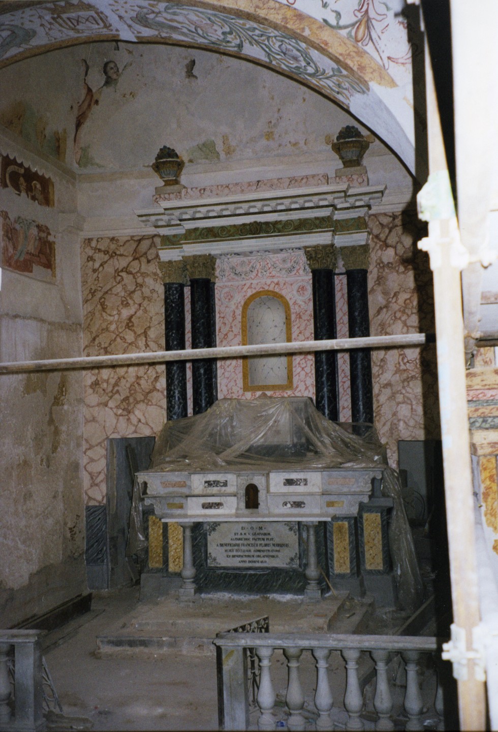 altare maggiore - bottega sarda (sec. XIX)