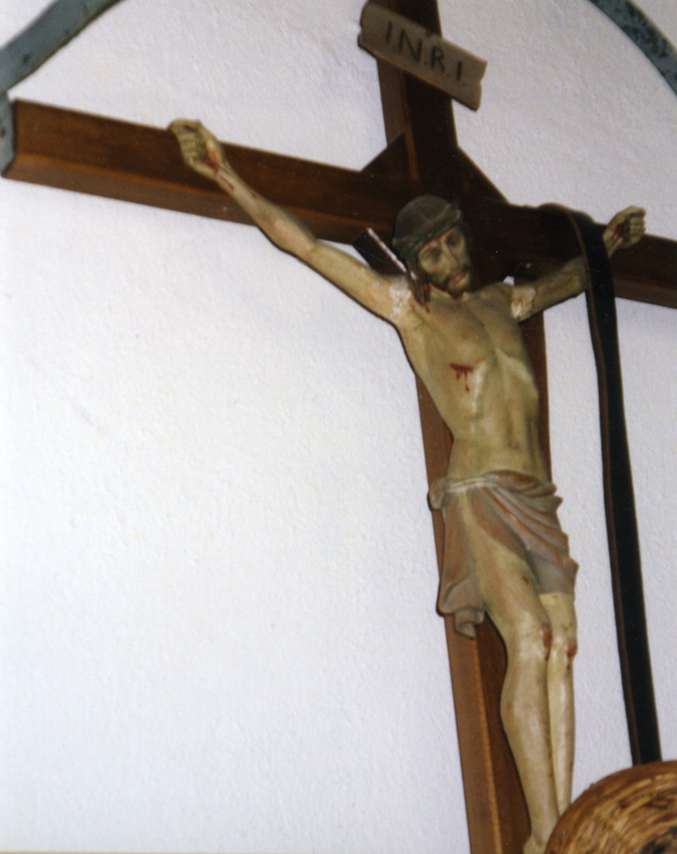 Cristo crocifisso (statua) - ambito italiano (seconda metà sec. XIX)