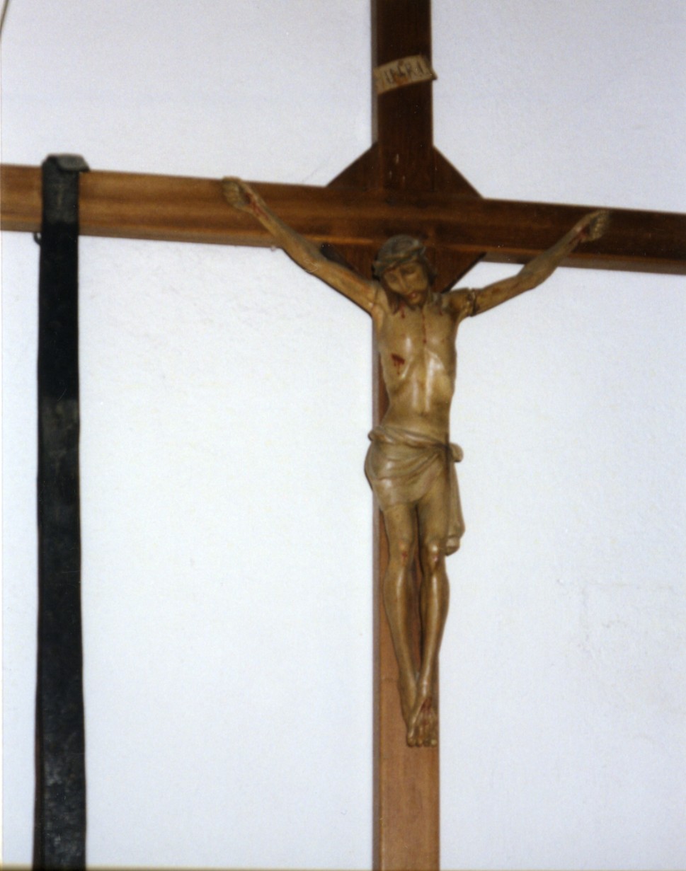 Cristo crocifisso (statua) - ambito italiano (seconda metà sec. XIX)