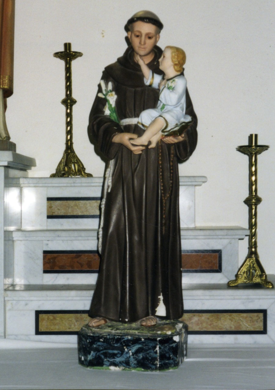 Sant'Antonio da Padova (statua) - ambito italiano (prima metà sec. XX)