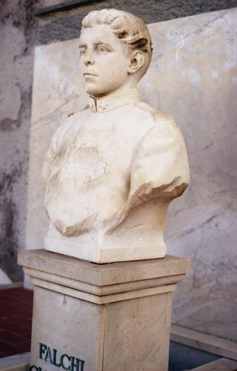 ritratto di Gianuario Falchi (busto) di Carta Gerolamo (sec. XX)