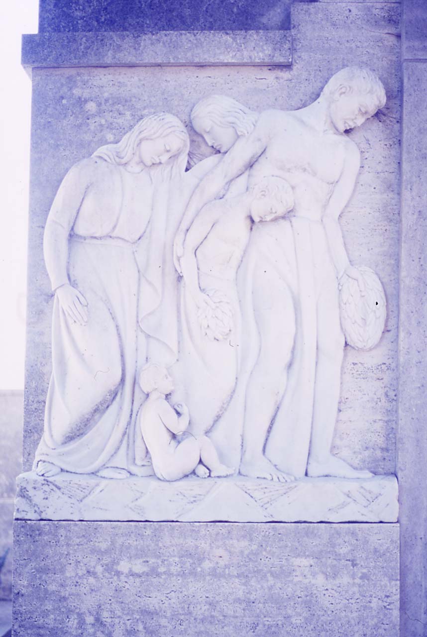 processione funebre (rilievo) di Idini (secondo quarto sec. XX)