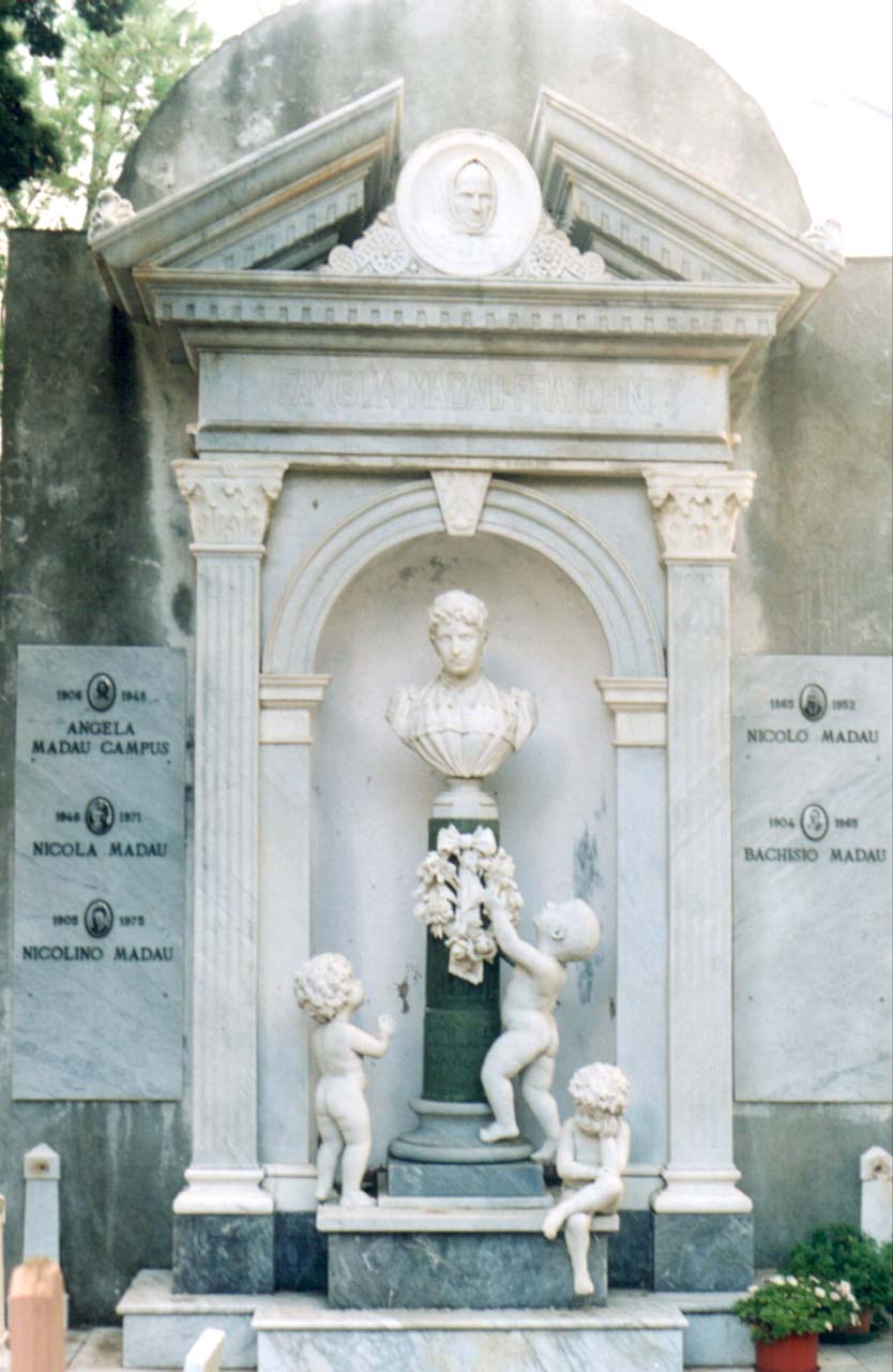 monumento funebre di Sartorio Giuseppe (attribuito) (sec. XX)