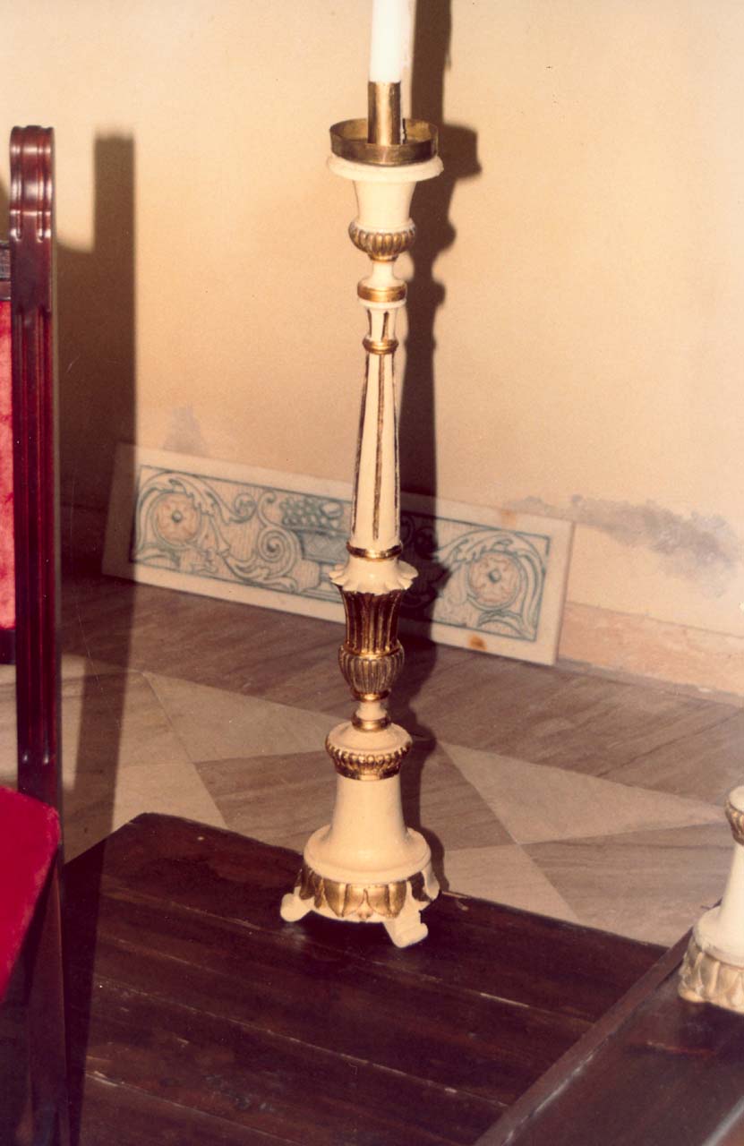 candelabro, serie - ambito italiano (prima metà sec. XIX)