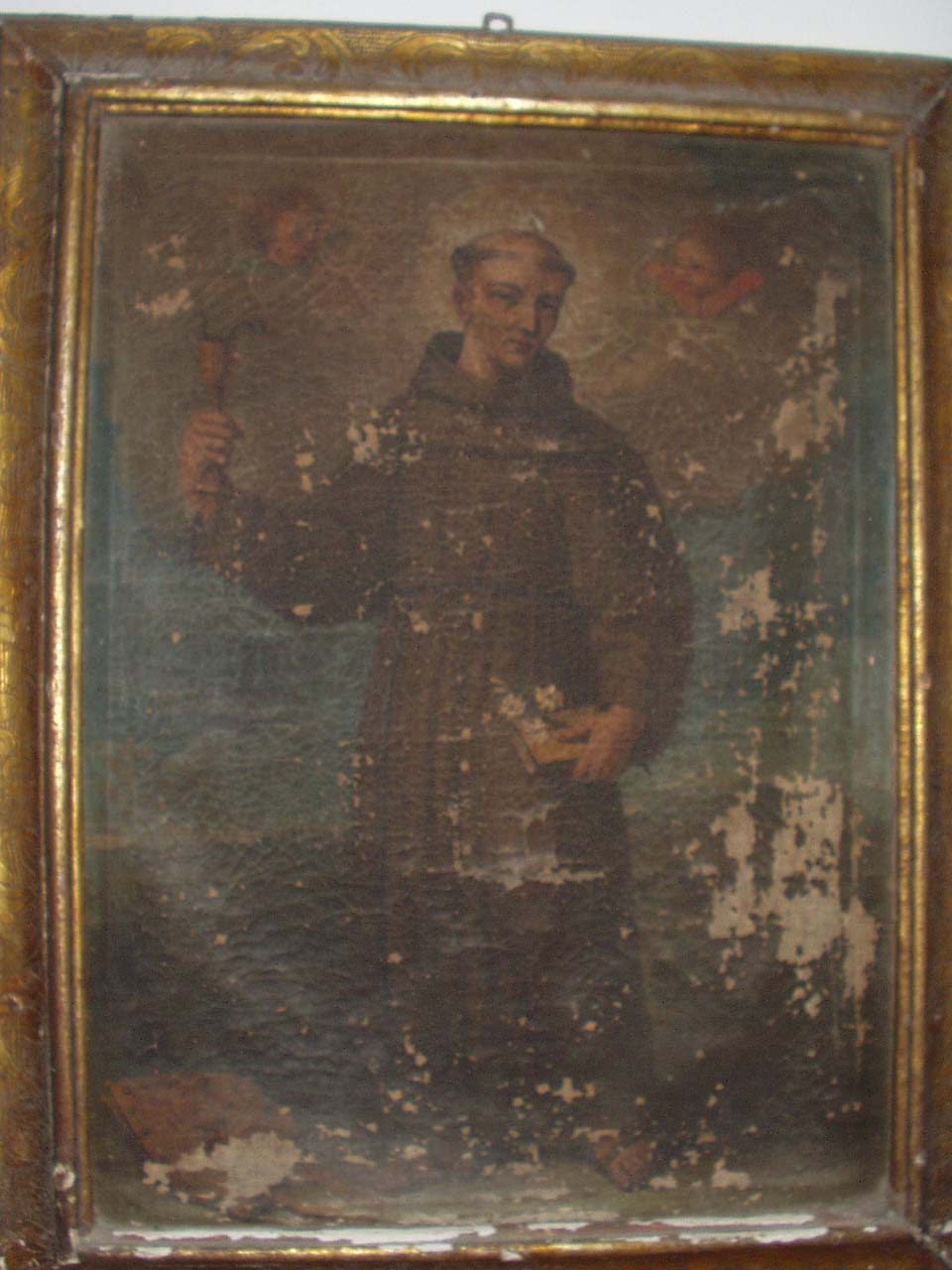 Sant'Antonio da Padova (dipinto) - bottega sarda (sec. XVIII)