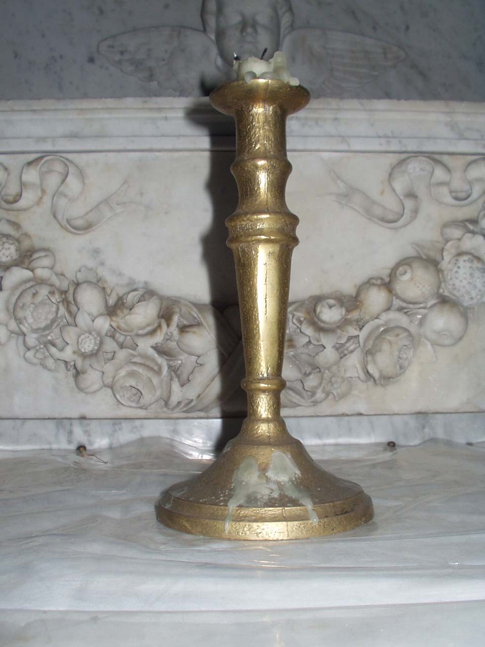 candeliere d'altare, serie - produzione italiana (fine/inizio secc. XIX/ XX)