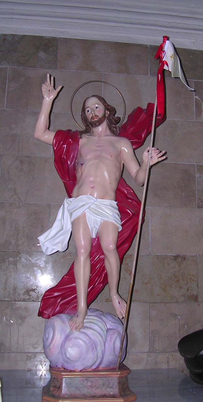 Cristo risorto (statua) - ambito sardo (metà sec. XX)