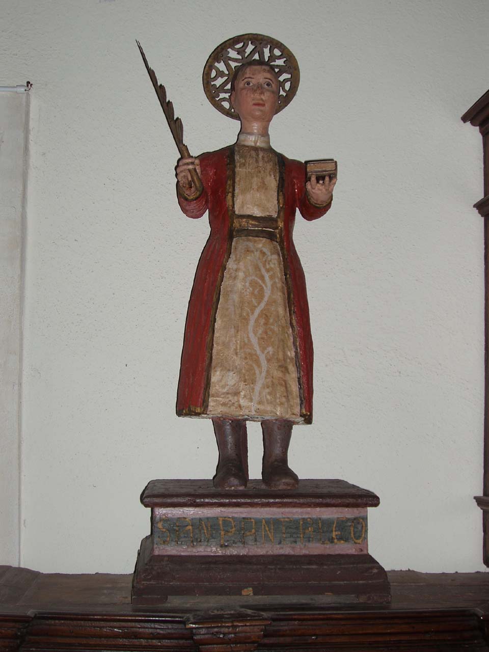 San Pantaleo (statua) - ambito sardo (seconda metà sec. XVII)