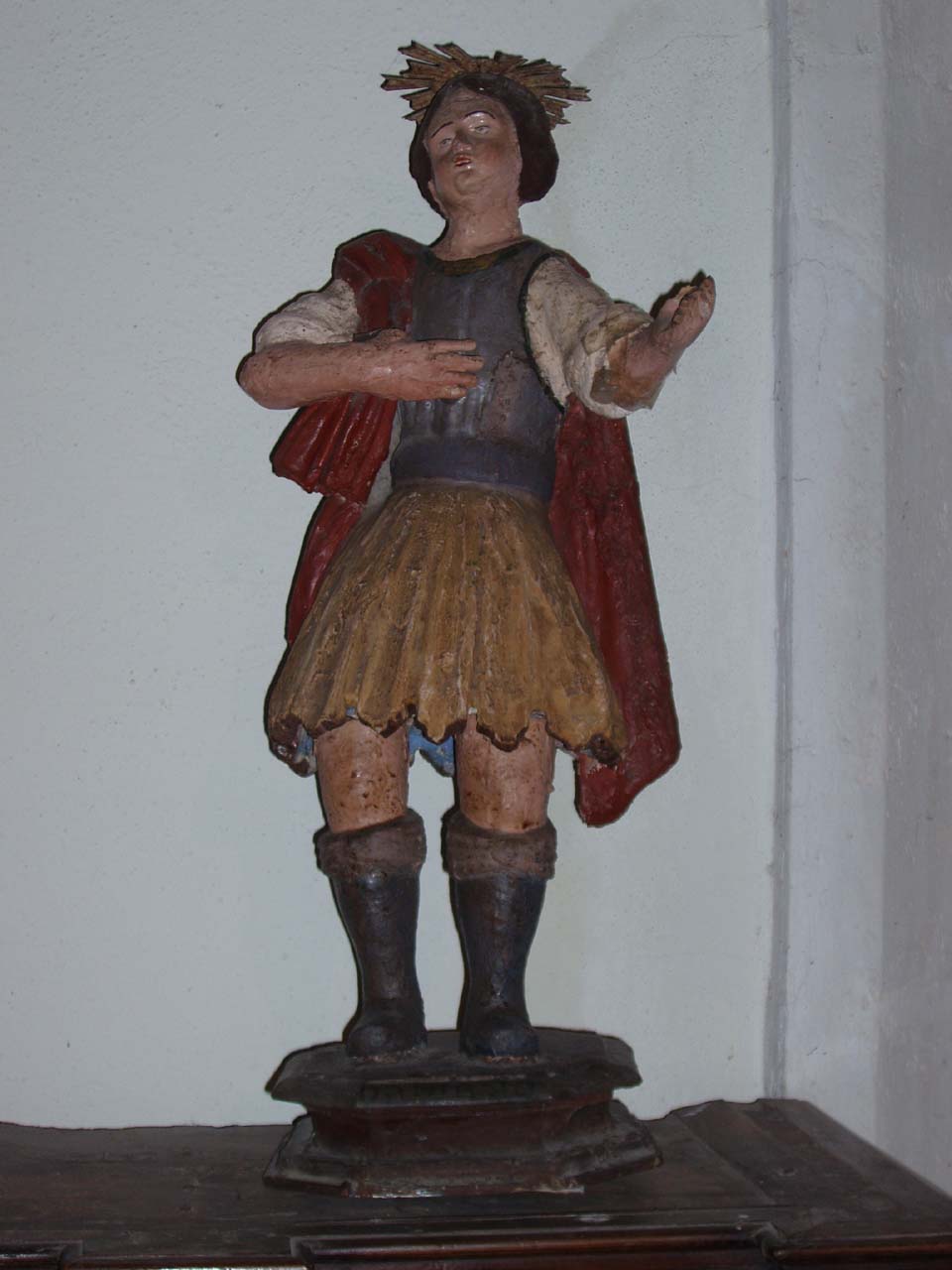 San Damiano (statua) - ambito sardo (seconda metà sec. XVII)