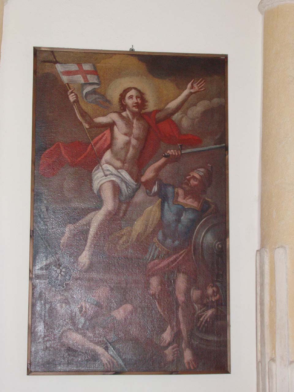 resurrezione di Cristo (dipinto) - ambito sardo (seconda metà sec. XVIII)