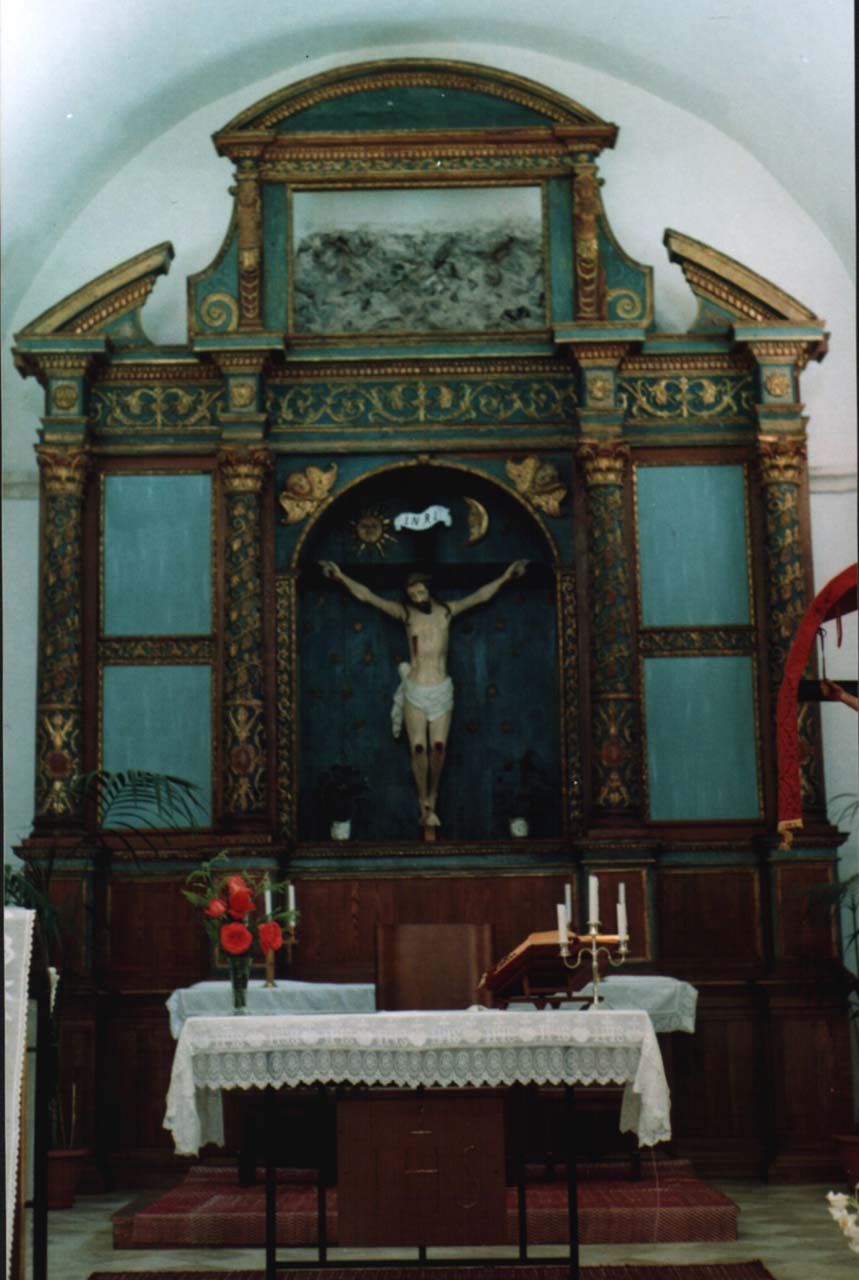 altare - ambito sardo (sec. XVII)