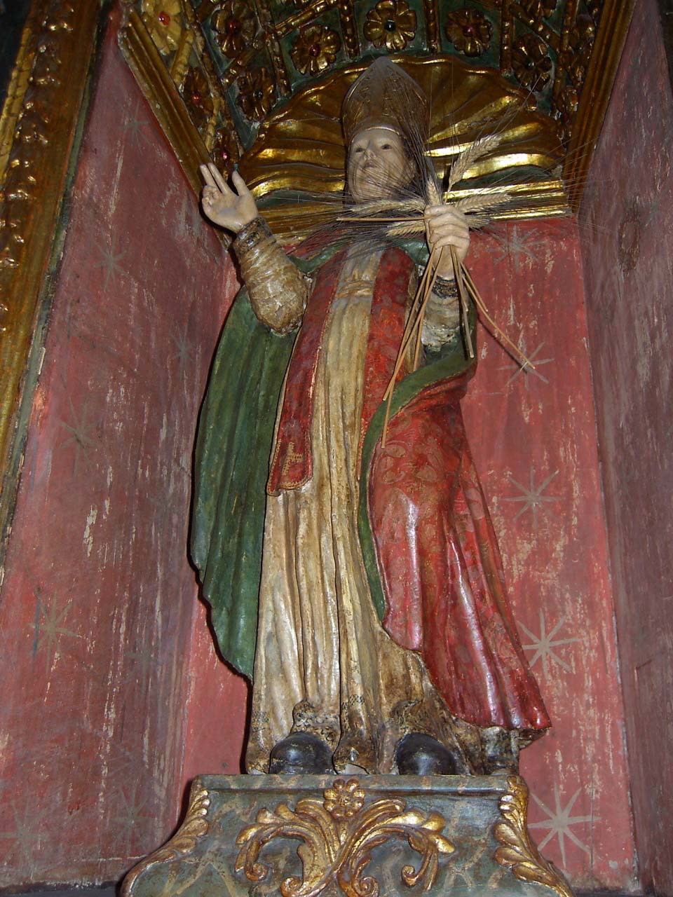 Sant'Agostino (statua) - bottega sarda (sec. XVIII)