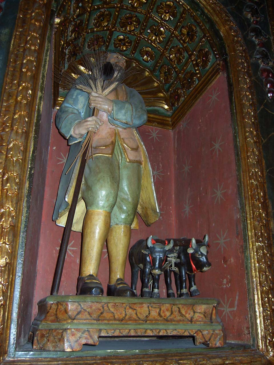 Sant'Isidoro (statua) - bottega sarda (sec. XVIII)