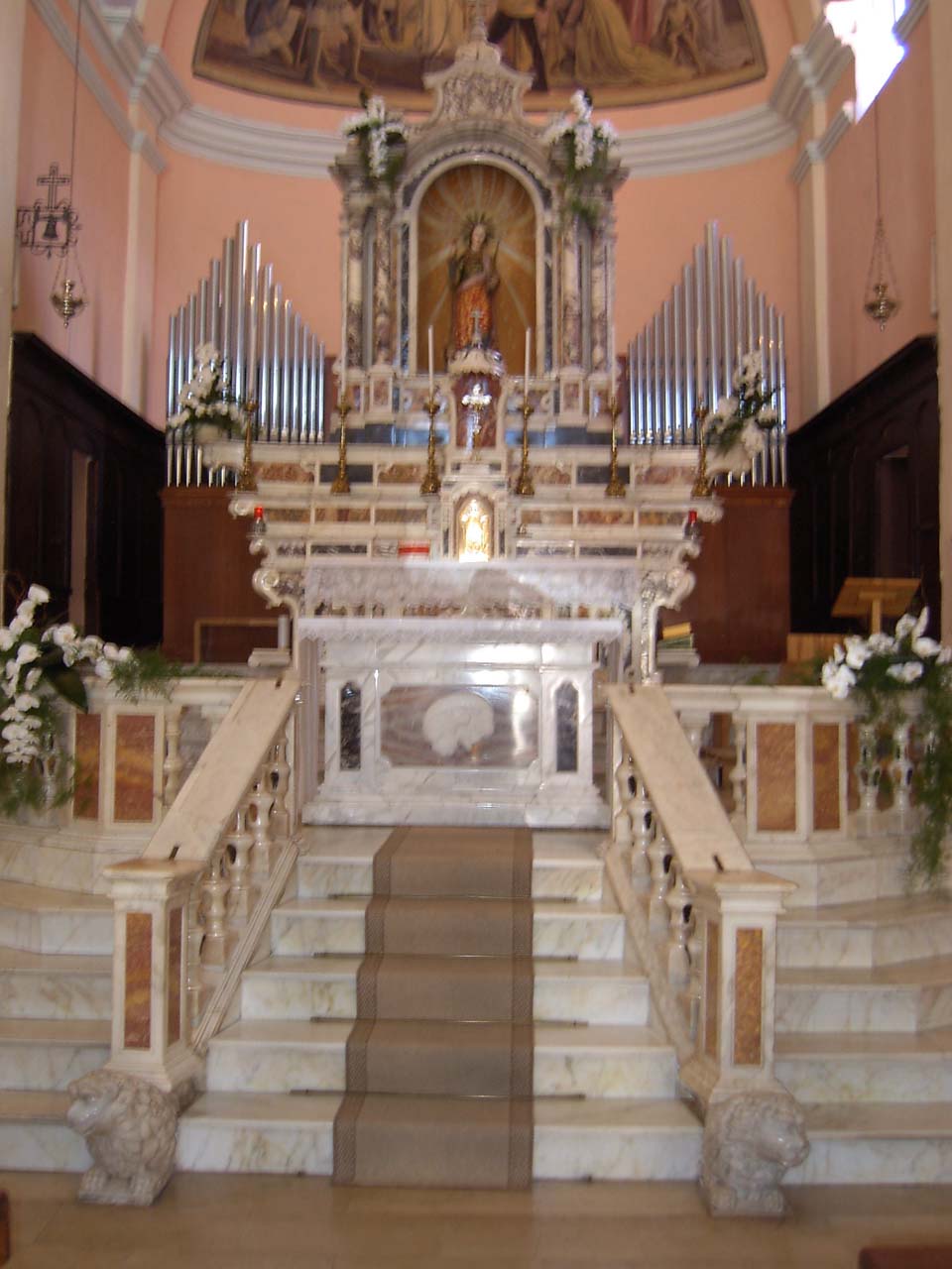 altare maggiore di Franco Santino, Franco Domenico (sec. XIX)