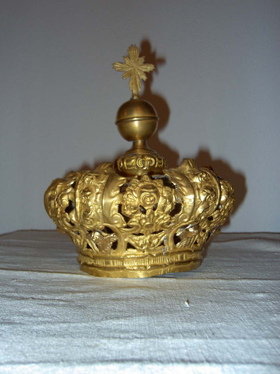 corona da statua - bottega sarda (seconda metà sec. XVIII)