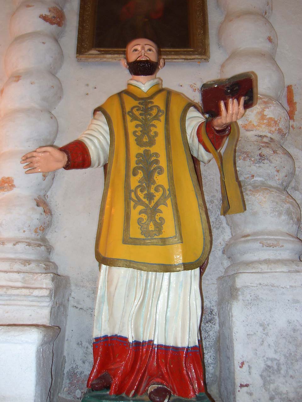 San Filippo Neri (statua) - bottega sarda (prima metà sec. XVIII)