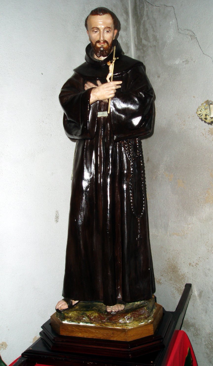 San Francesco d'Assisi (statua) - ambito italiano (fine/inizio secc. XIX/ XX)